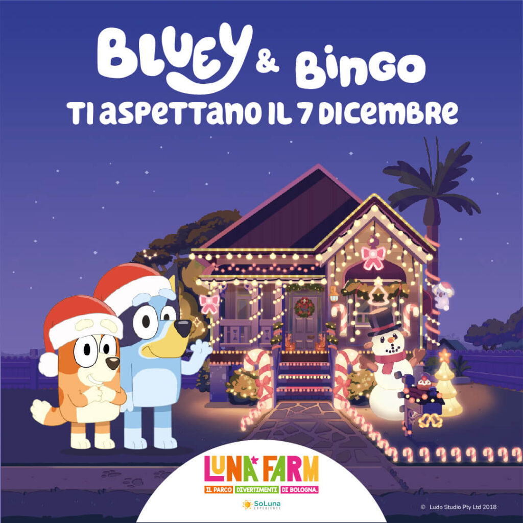 Bluey e bingo evento