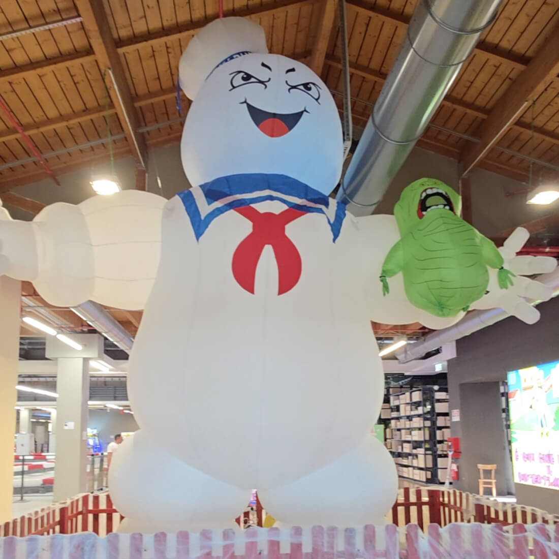 Allestimento tema Ghostbuster a Luna Farm
