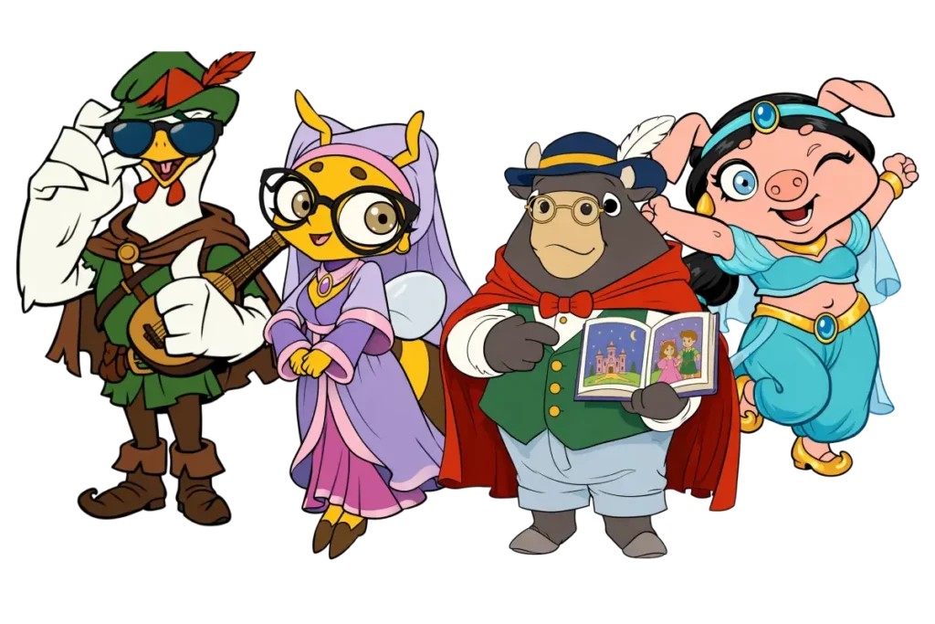 Mascotte di Luna Farm