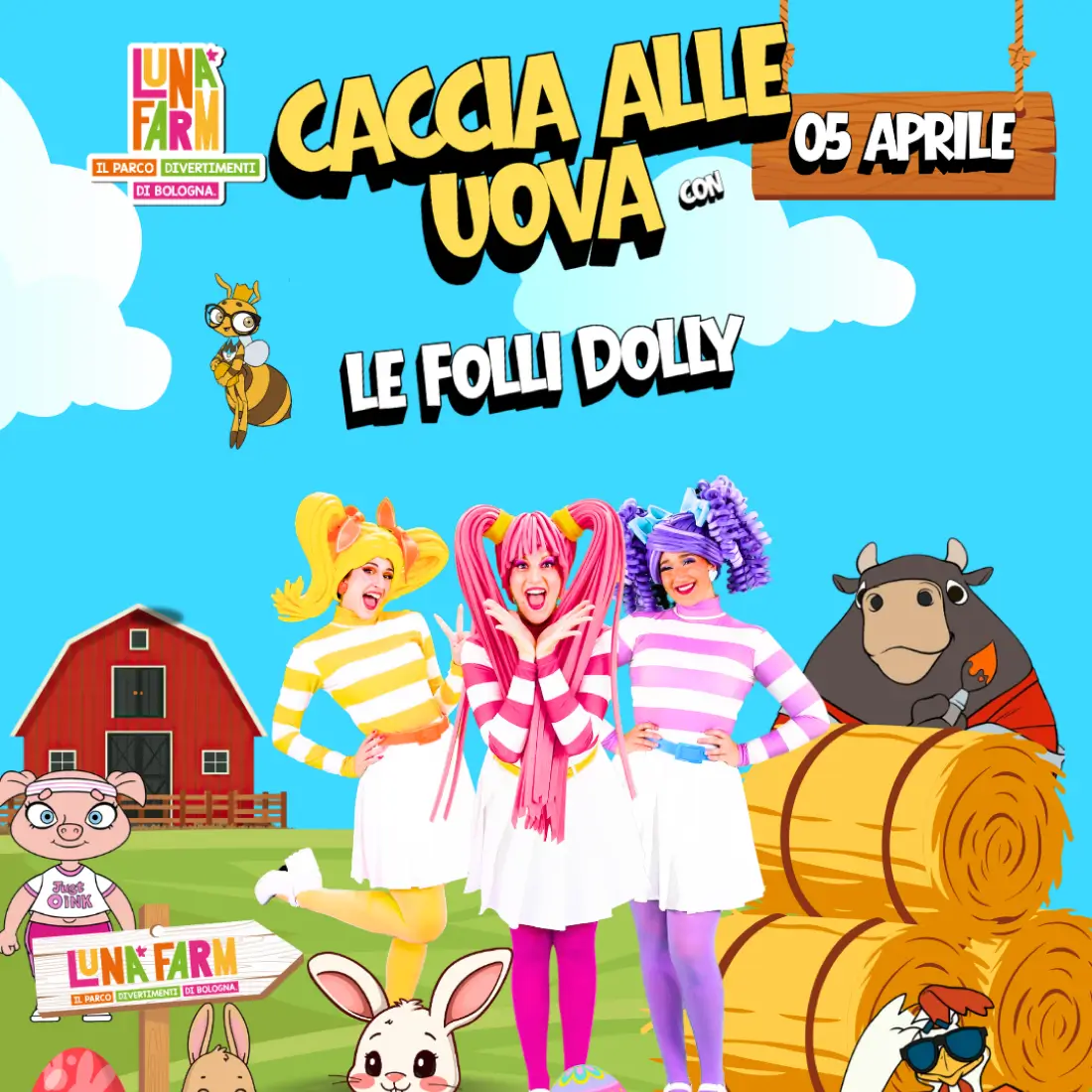 Pasqua a Luna Farm - Caccia alle Uova