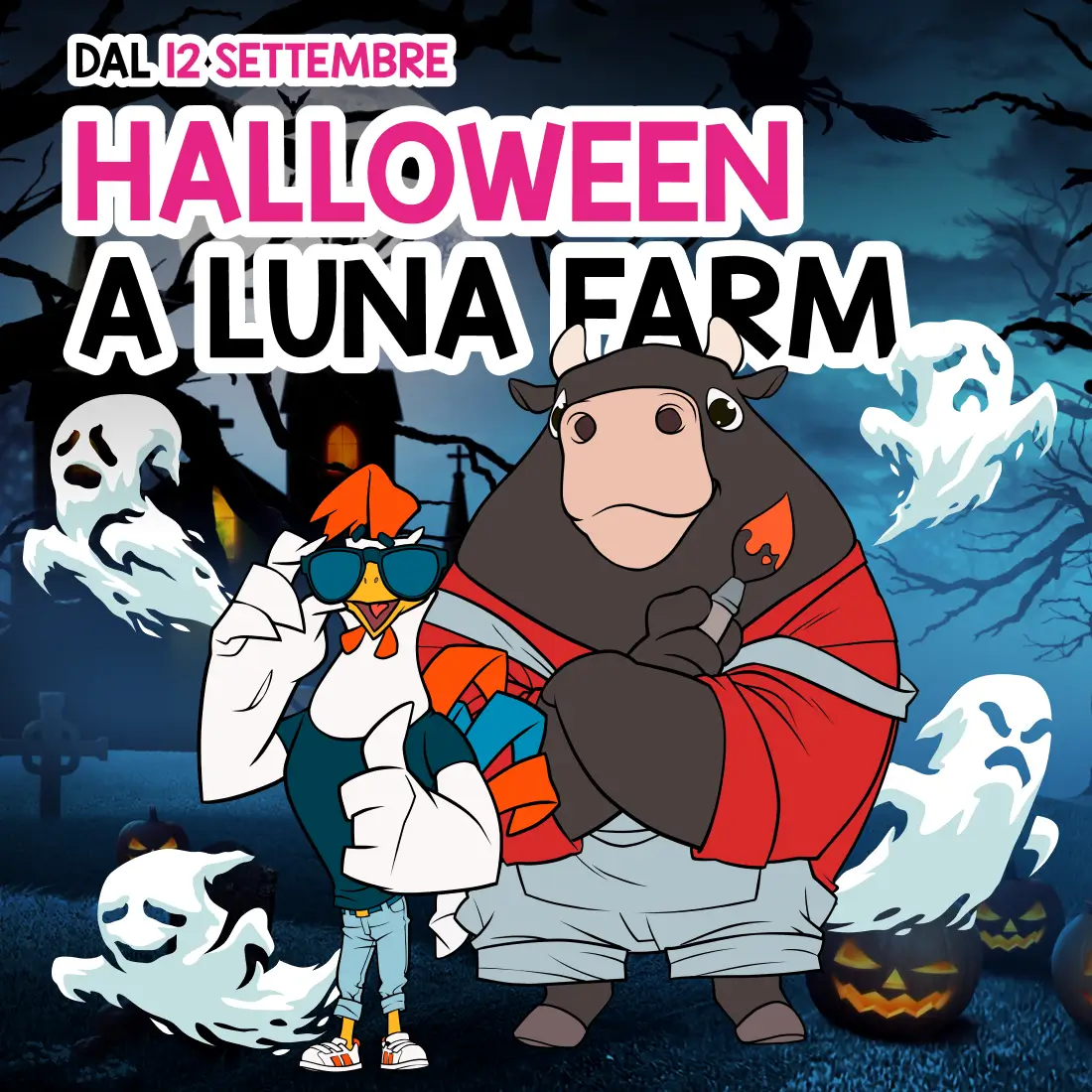Halloween a Luna Farm Bologna 2026